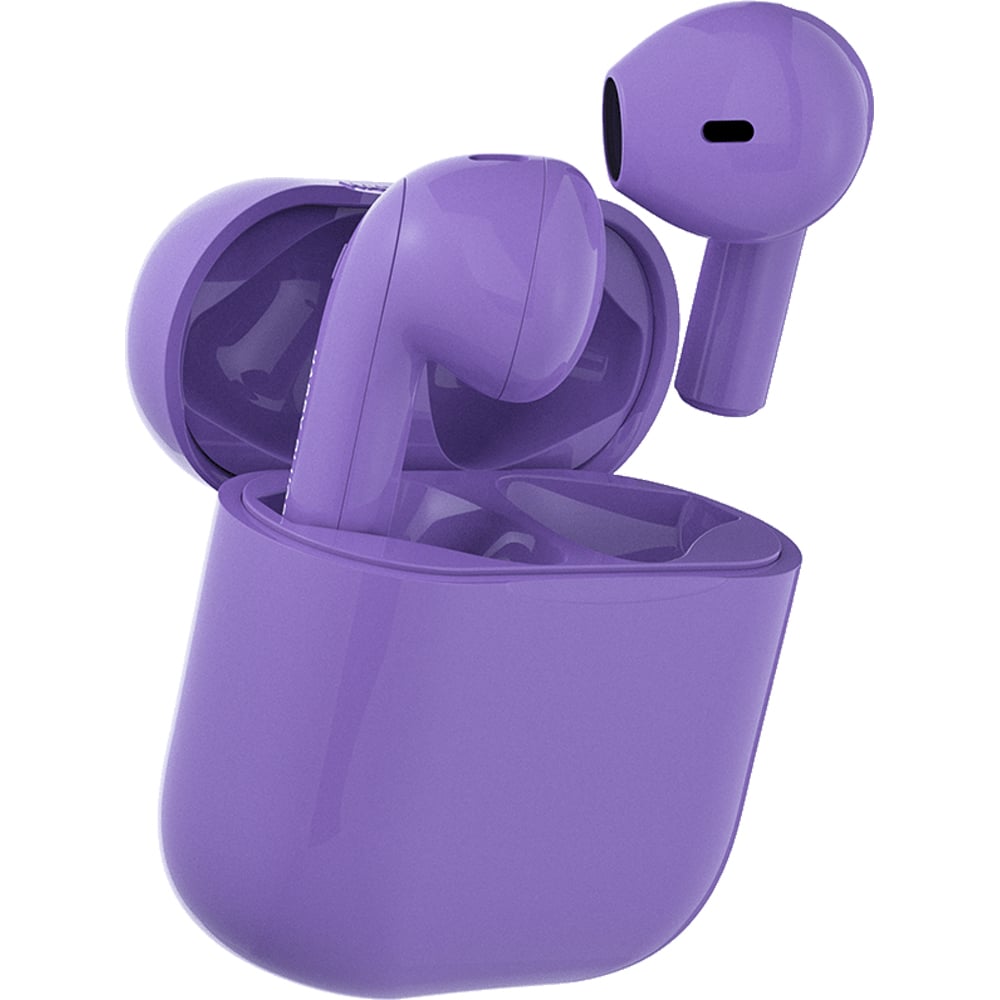 AVF Purple Happy Plugs Joy True Wireless Earphones Image 1