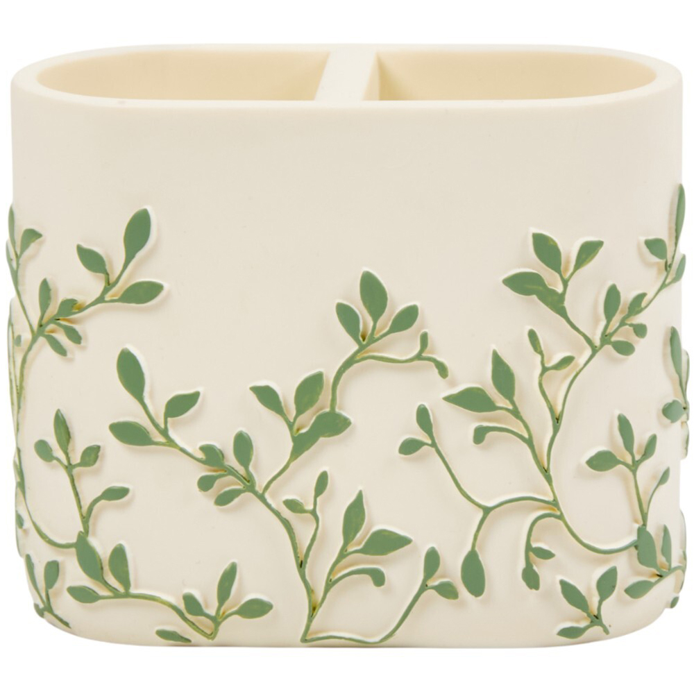 Sage Botanical Toothbrush Holder Image 5