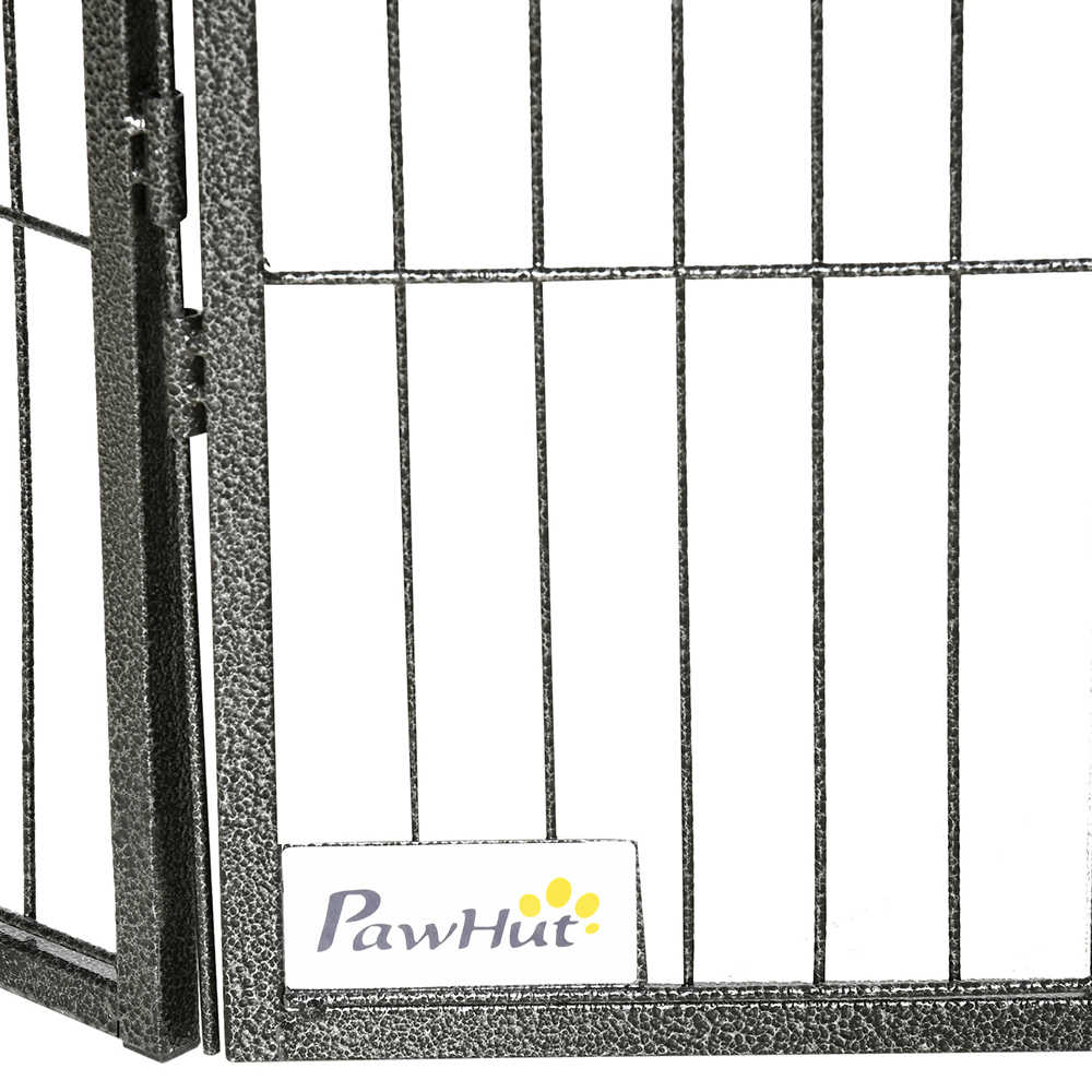 PawHut 16 Panel Dog Playpen with 2 Doors Image 3