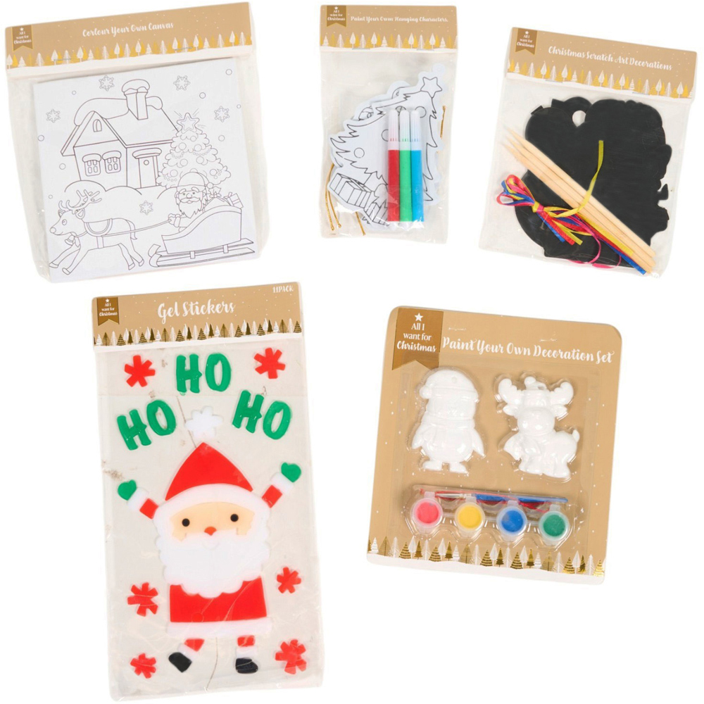 Christmas DIY Craft Basket Image 3