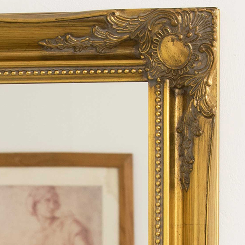 Hamilton Vintage Gold Antique Design Full Length Mirror 198 x 76cm Image 3