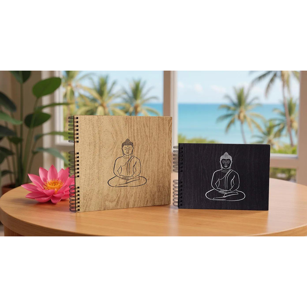 Exacompta Zen Oak Spiral Photo Album 50 Sheets 150 Photos Image 5