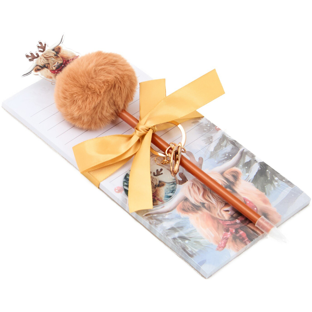 Christmas Highland Cow Set Image 2