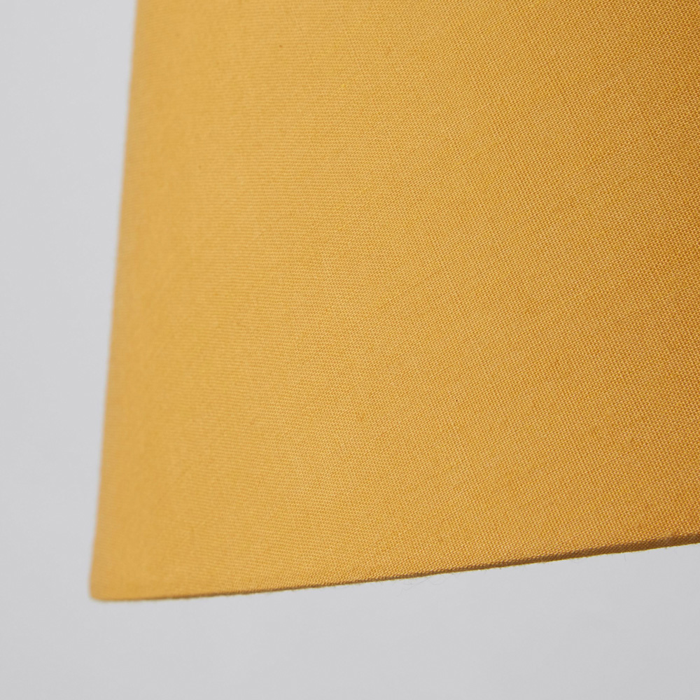 Lighting Collection Yates Ochre Tapered Lamp Shade 20cm Image 4