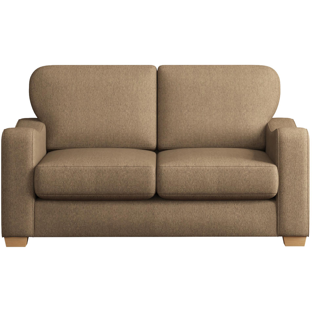 Theadford 2 Seater Nutmeg Venice Fixed Back Sofa Image 2
