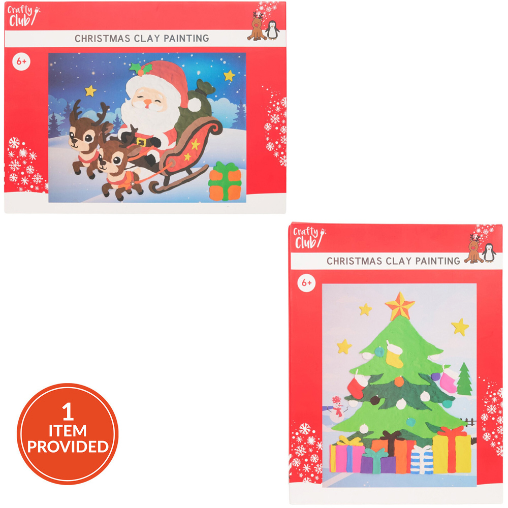 Christmas Clay Painting Kit Image 1