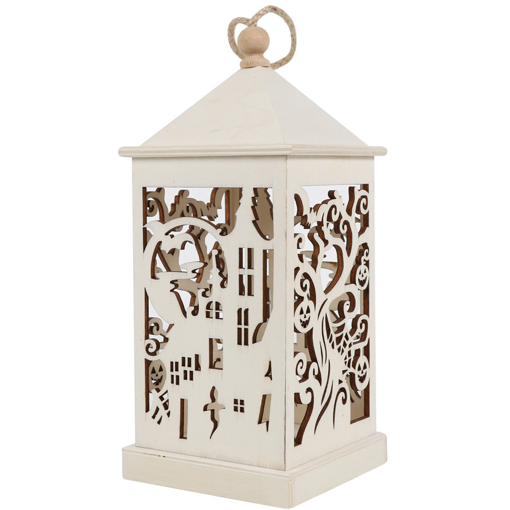 Paint Your Own Wooden Halloween Lantern Image 4