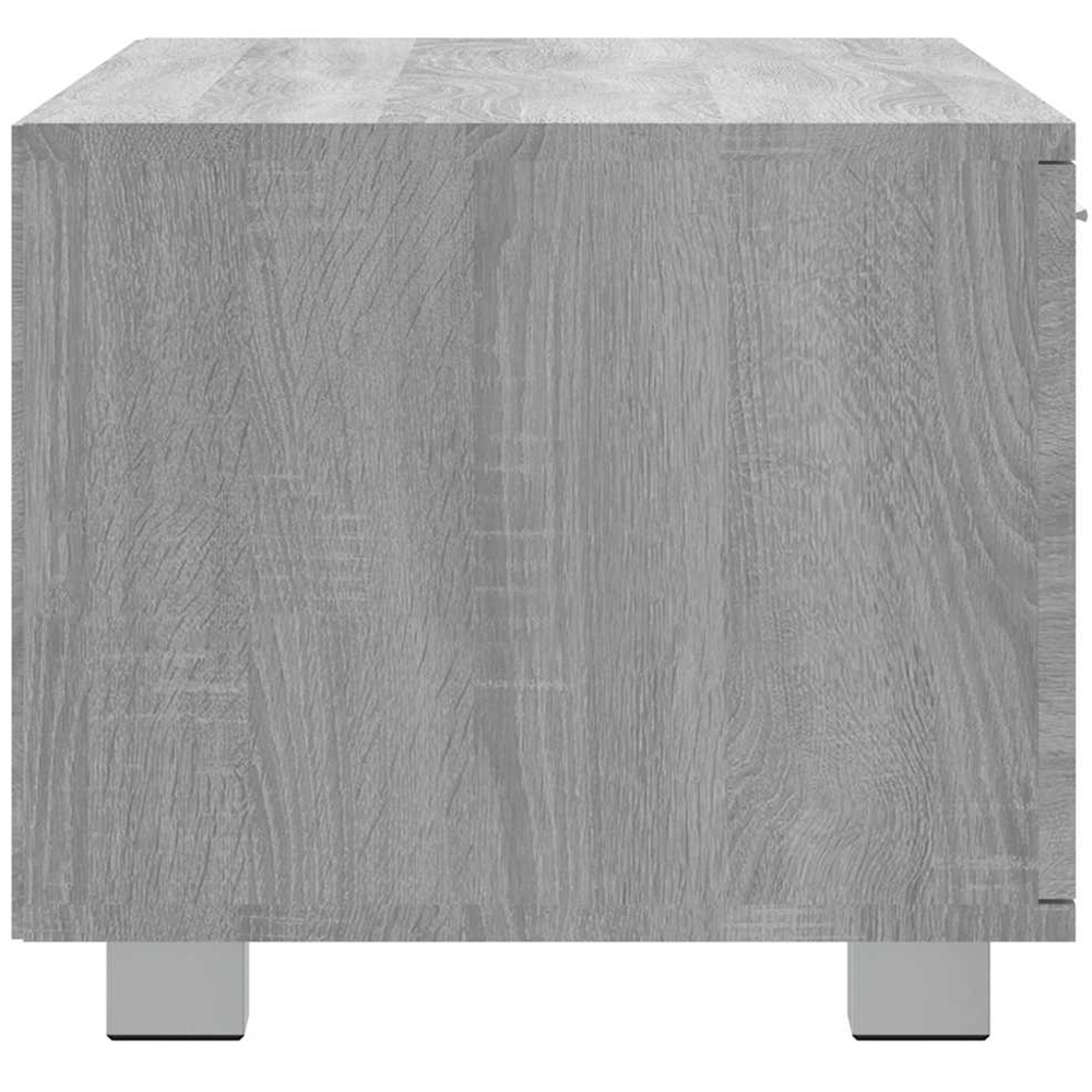 vidaXL 2 Door 2 Shelf Grey Sonoma TV Cabinet Image 6