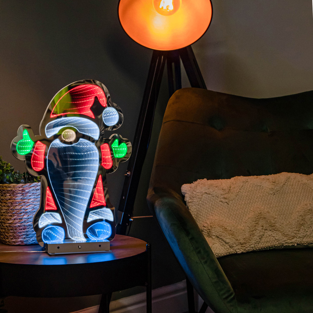 Samuel Alexander Infinity Christmas Santa with Metal Base 40cm Image 8