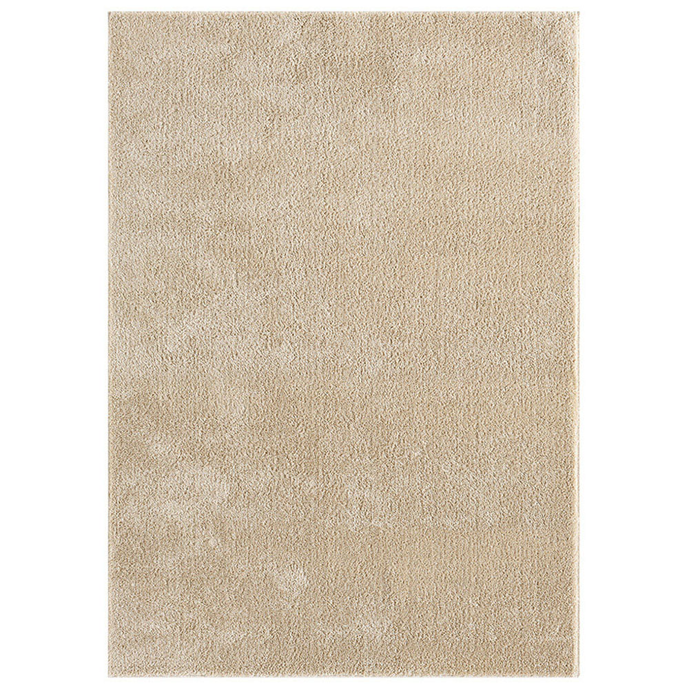 Desire Rugs Comfy Light Beige Anti Slip Felt Backing Rug 160 x 220cm Image 1
