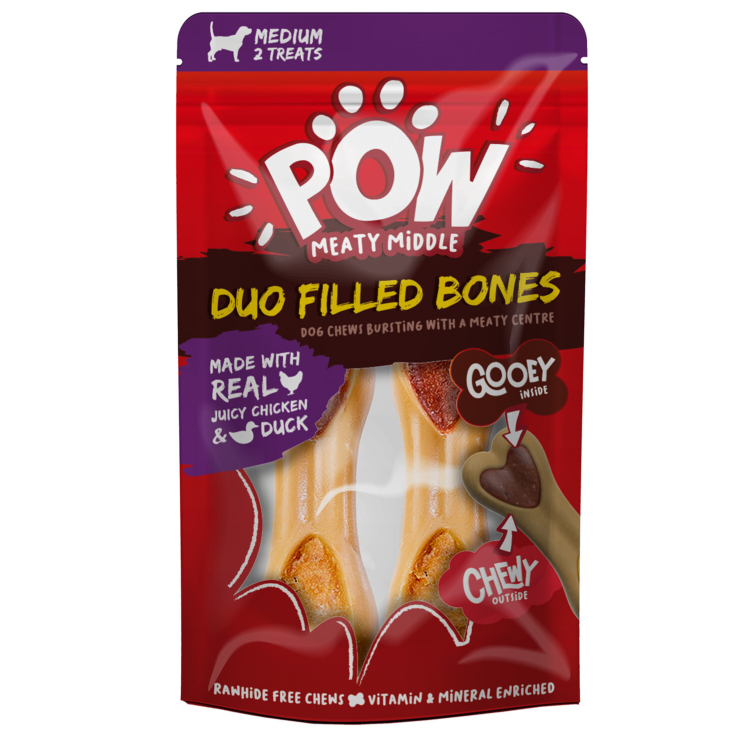 POW Duo Filled Bones Image 1