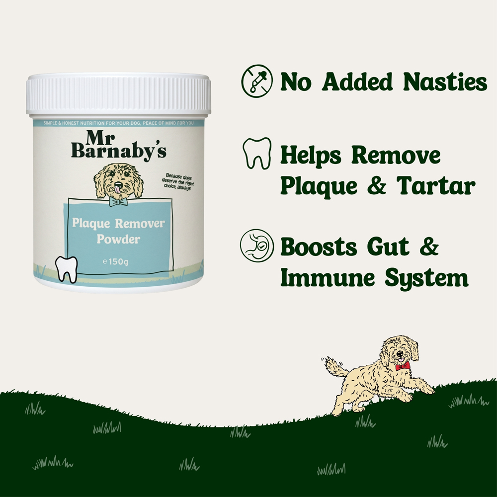 Mr Barnaby's Plaque Remover Powder for Dogs 150g Image 3