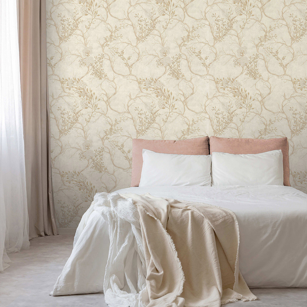 Rasch Wallpaper Albero Natural Vinyl Wallpaper Image 2