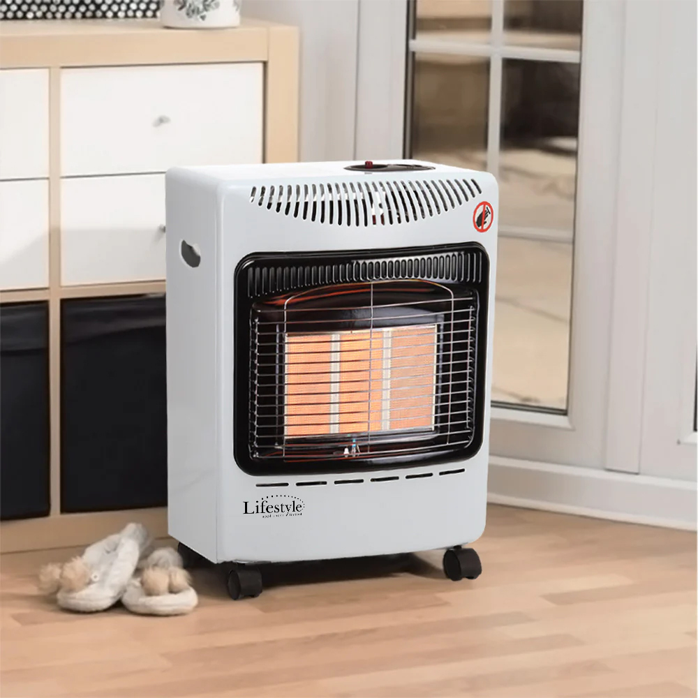 Lifestyle White Mini Heatforce Cabinet Heater 4.2kW Image 2