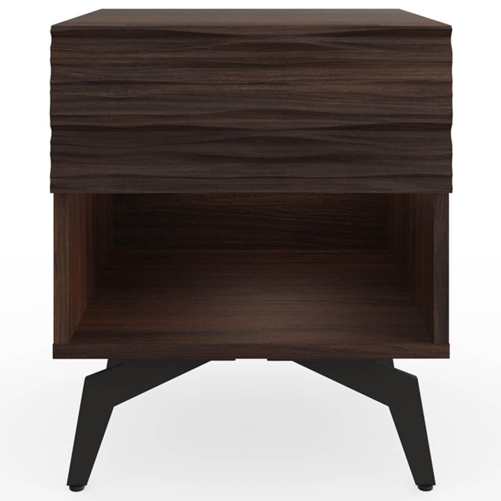GFW Bantham Dark Walnut Lamp Table Image 3