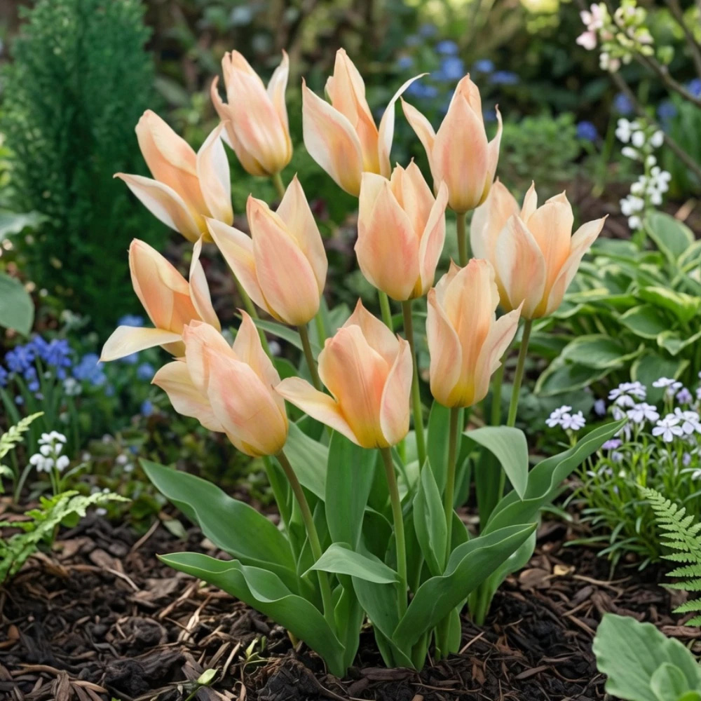 Thompson and Morgan Tulip Fur Elise Planting Bulb 16 Pack Image 2