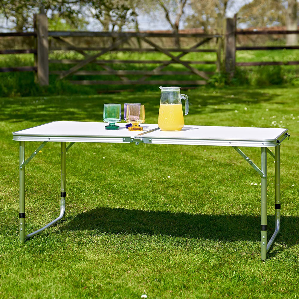 SA Products 4ft Folding Table Wilko