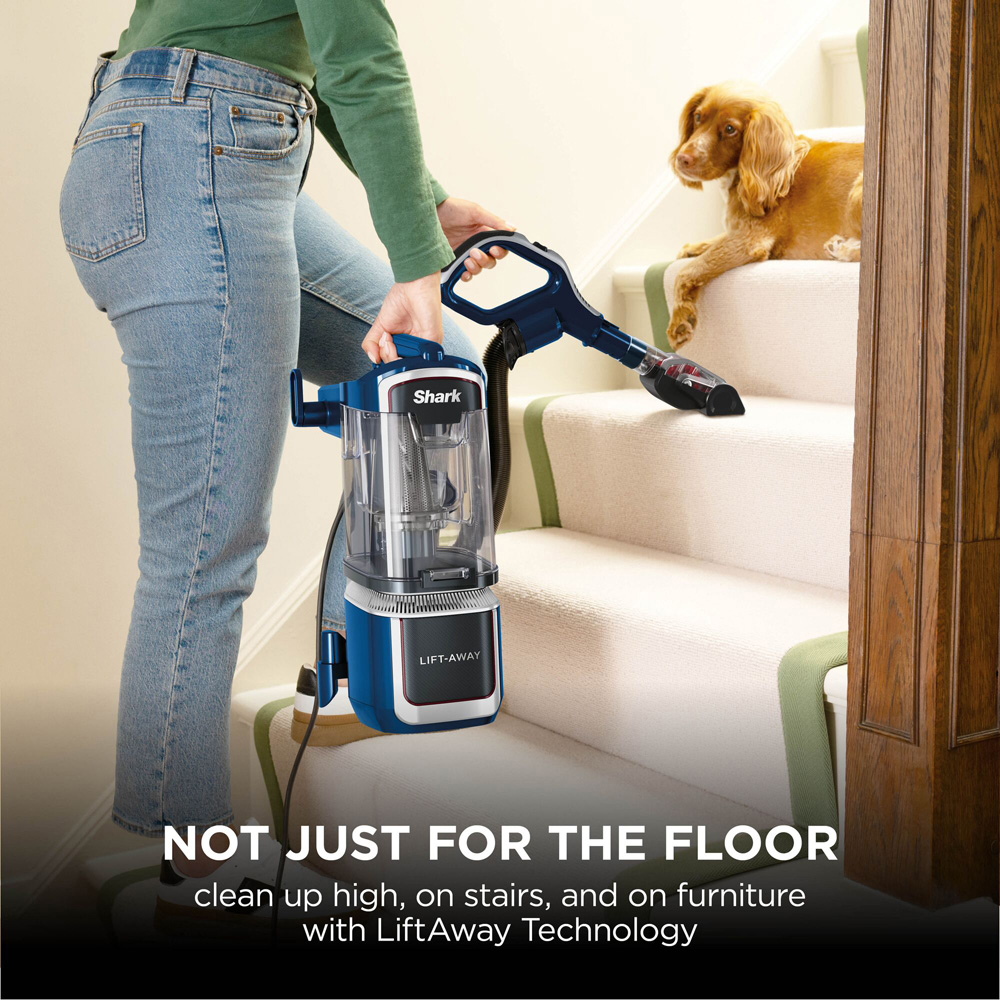Shark LA400UKT Blue and Silver Duo Clean Vacuum Cleaner 730W Image 3