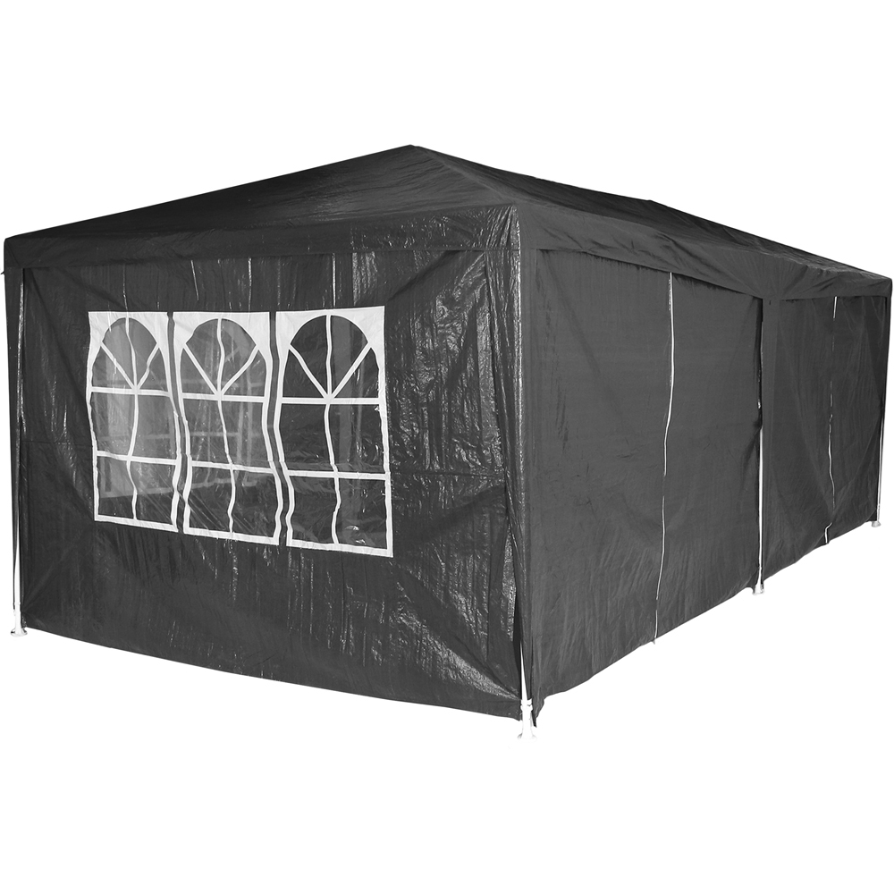Charles Bentley Party Gazebo Grey 3x6m Image 2