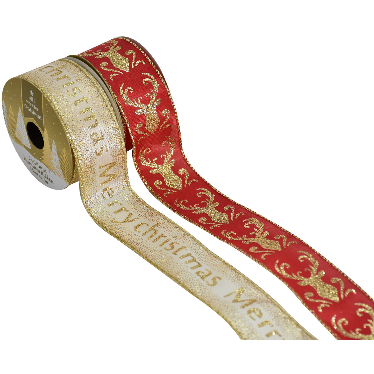 Elegant Christmas Ribbon Image 4