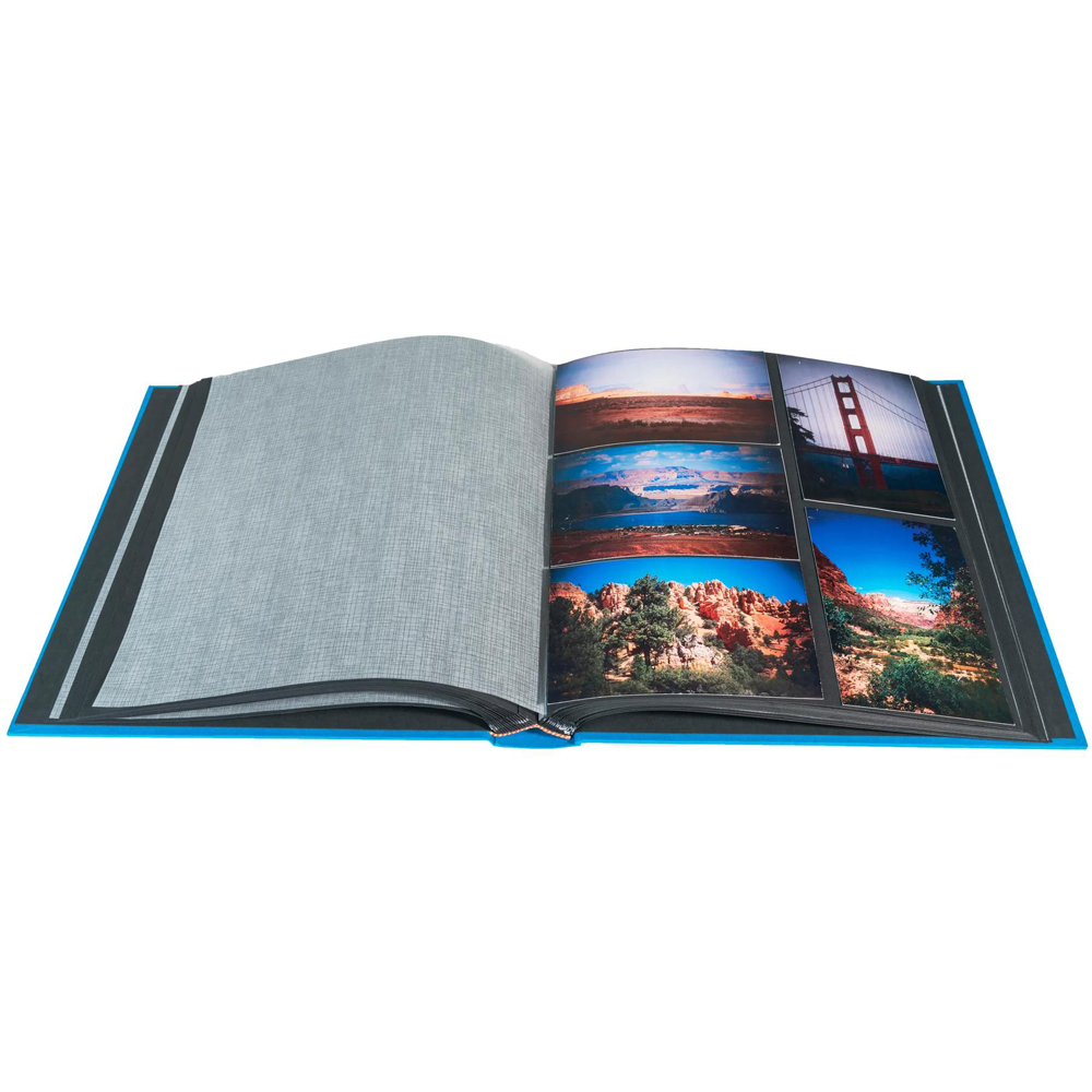 Exacompta Milano Blue Photo Book Album 60 Pages 300 Photos Image 5