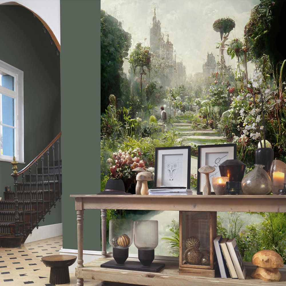 Erismann Garden Escape Digital 3 Panels Wall Mural Image 1