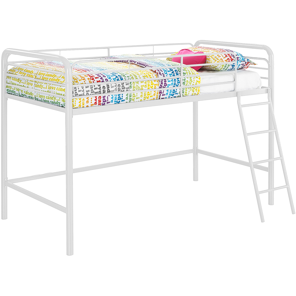Dorel Single White Midsleeper Bed Image 6