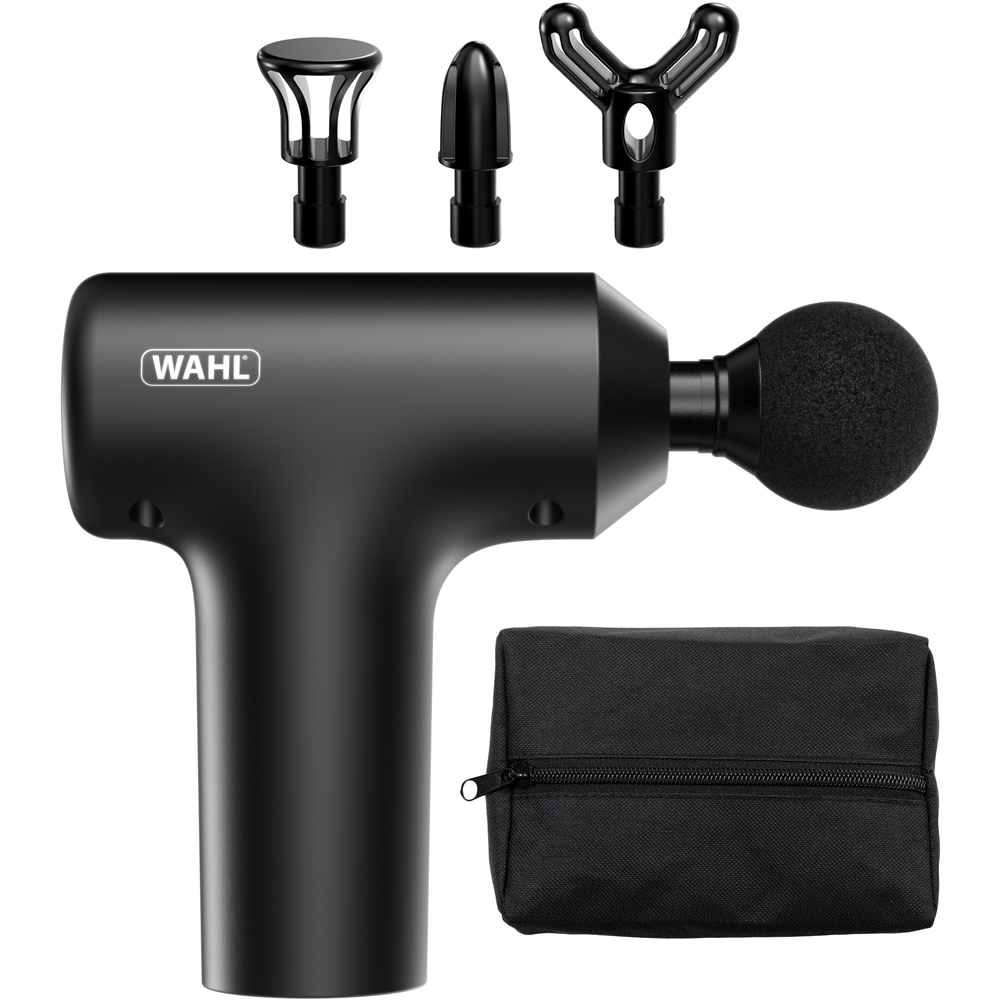 Wahl Mini Lithium Ion Cordless Massager Gun with 4 Multiple Attachments Image 5