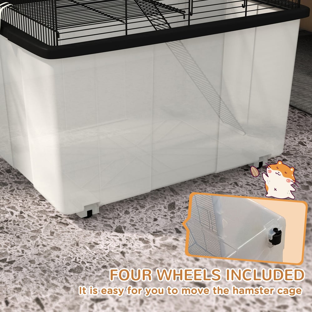 PawHut 2 Tier Hamster Cage Image 5