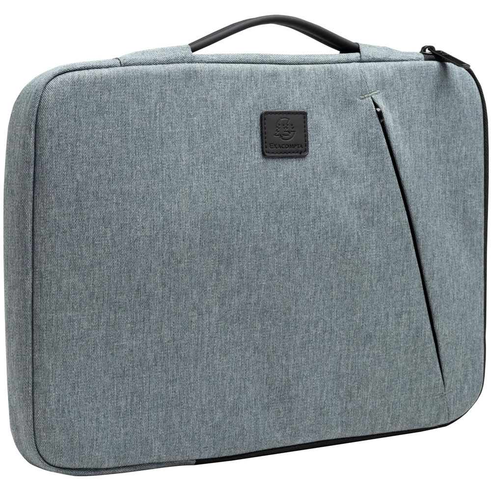 Exacompta Grey 15-16 inch Padded Laptop Sleeve Image 1