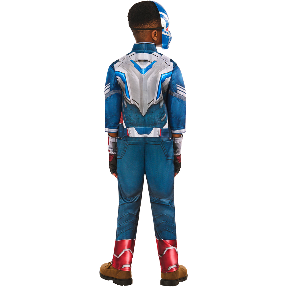 Marvel Deluxe Captain America Costume Age 7 to 8 Years Image 7