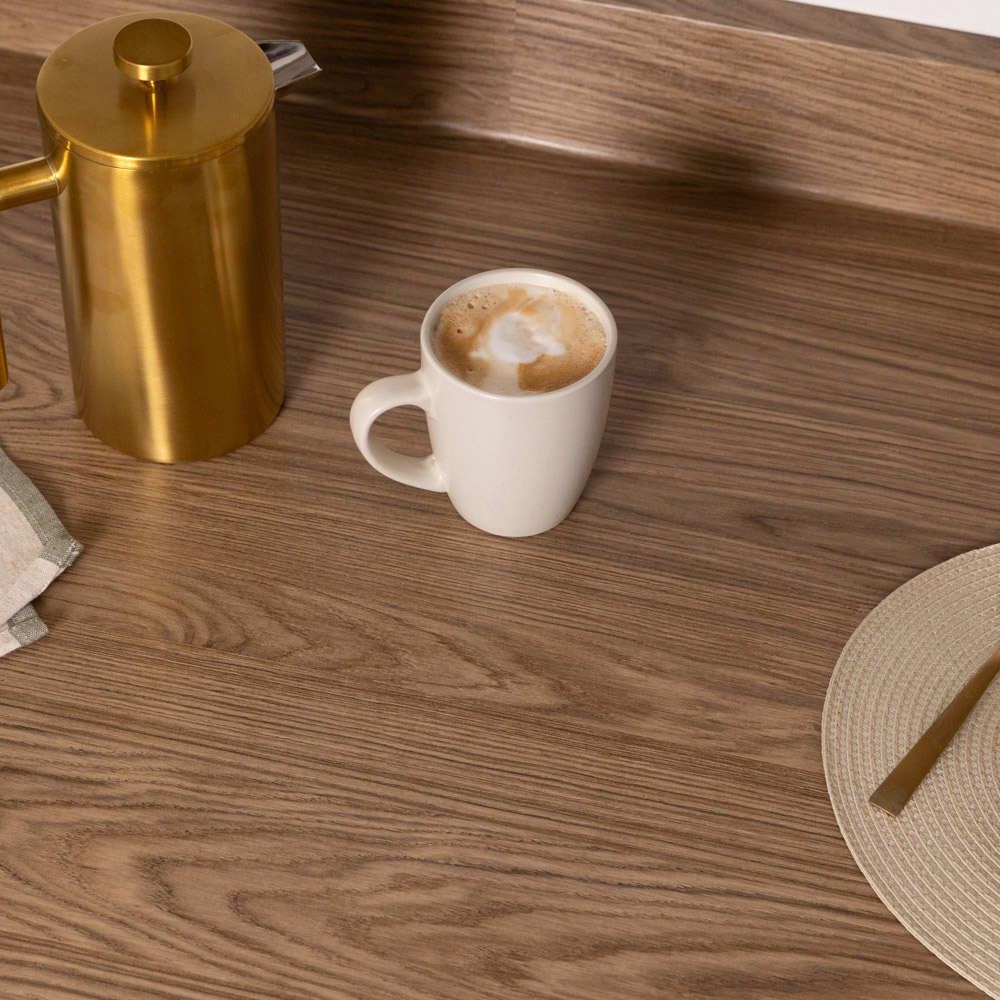 d-c-fix Casella Oak Brown Self-Adhesive Plastic Vinyl Wrap Film 90cm x 10m Image 4