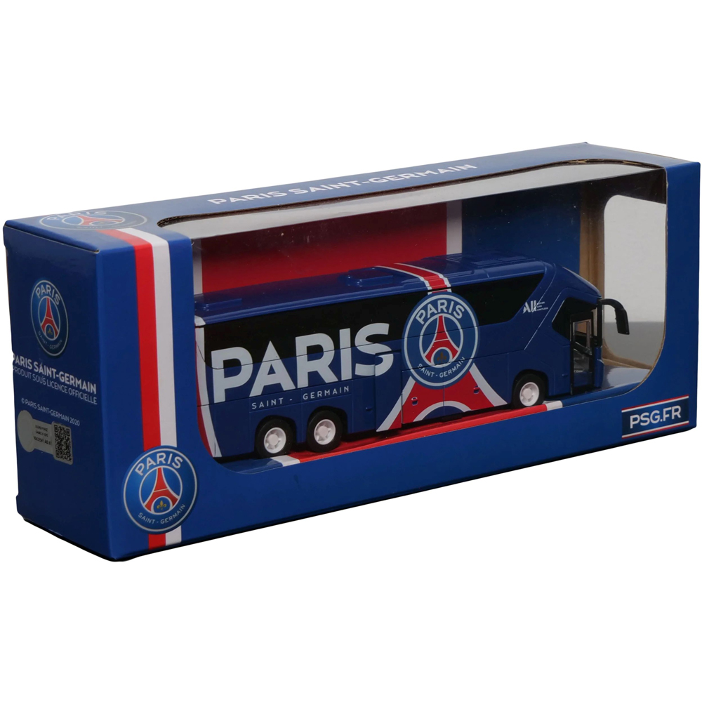Banbo Paris Saint Germain Bus Model Football Team Coach Toy Image 2