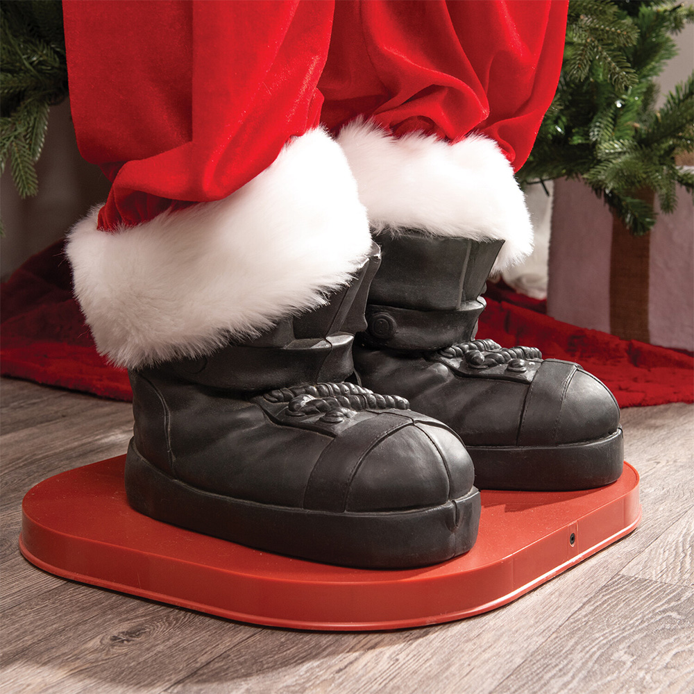 Giant Singing and Dancing Santa Decoration Image 4