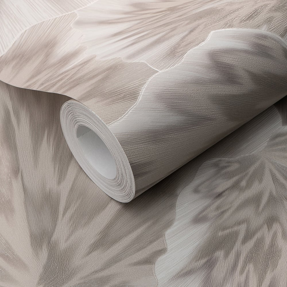 Erismann Bliss Luxurious Leaf Textured Natural Vinyl Wallpaper Image 2