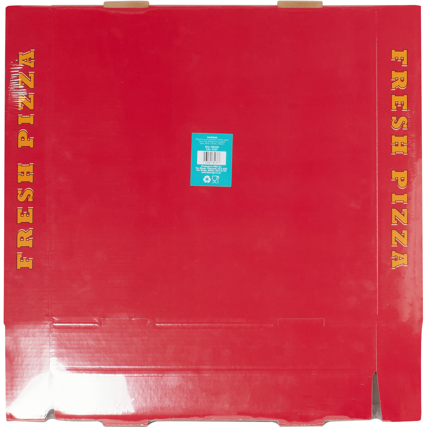 Pack of 4 Pizza Boxes - White Image 3