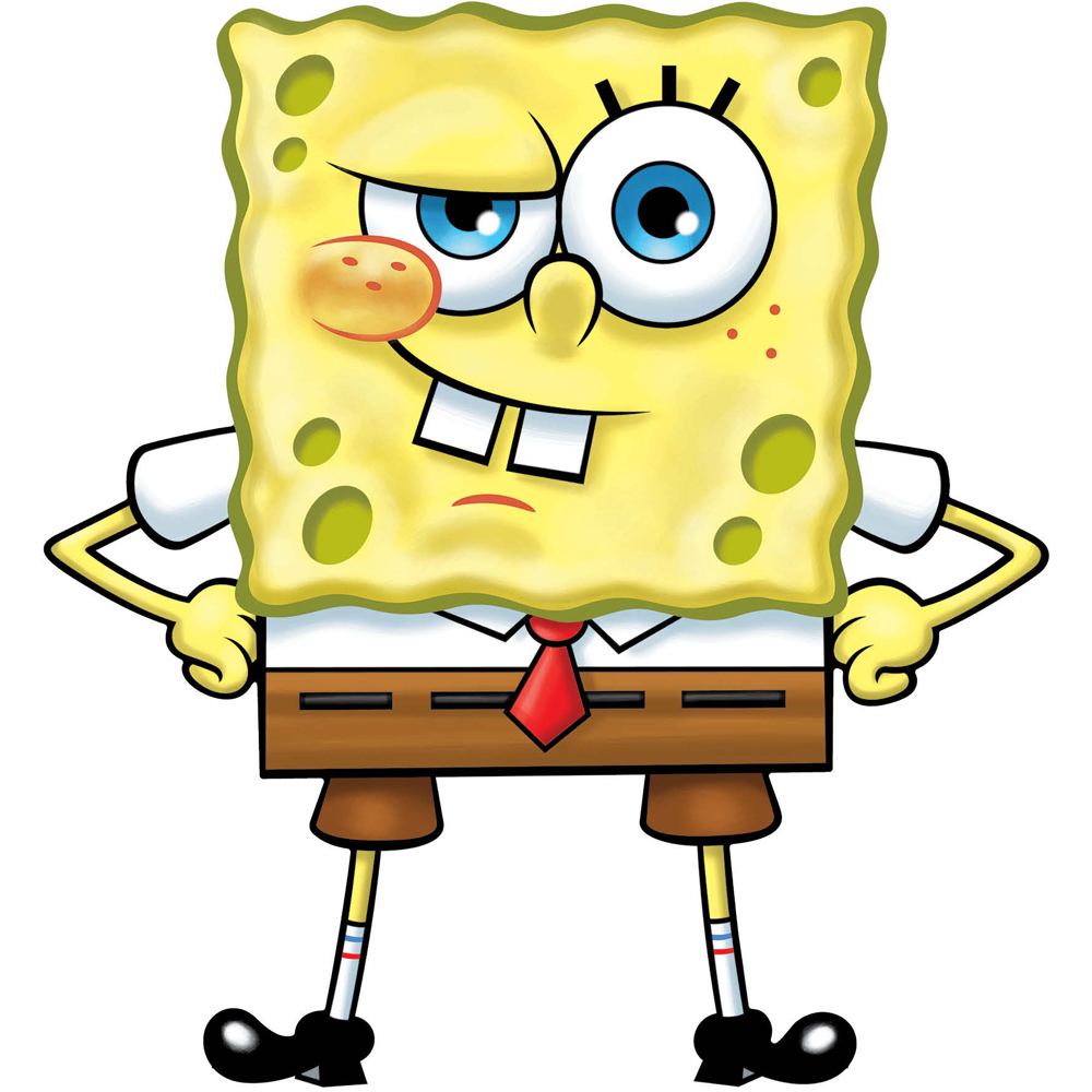 Star Cutouts SpongeBob SquarePants Cardboard Cutout 3ft Image 1