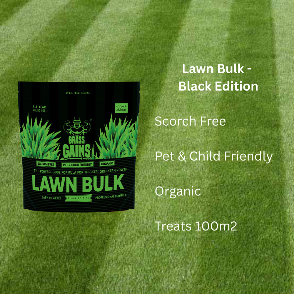 Grass Gains Black Edition and Super Seed Lawn Thickening Bundle Image 3