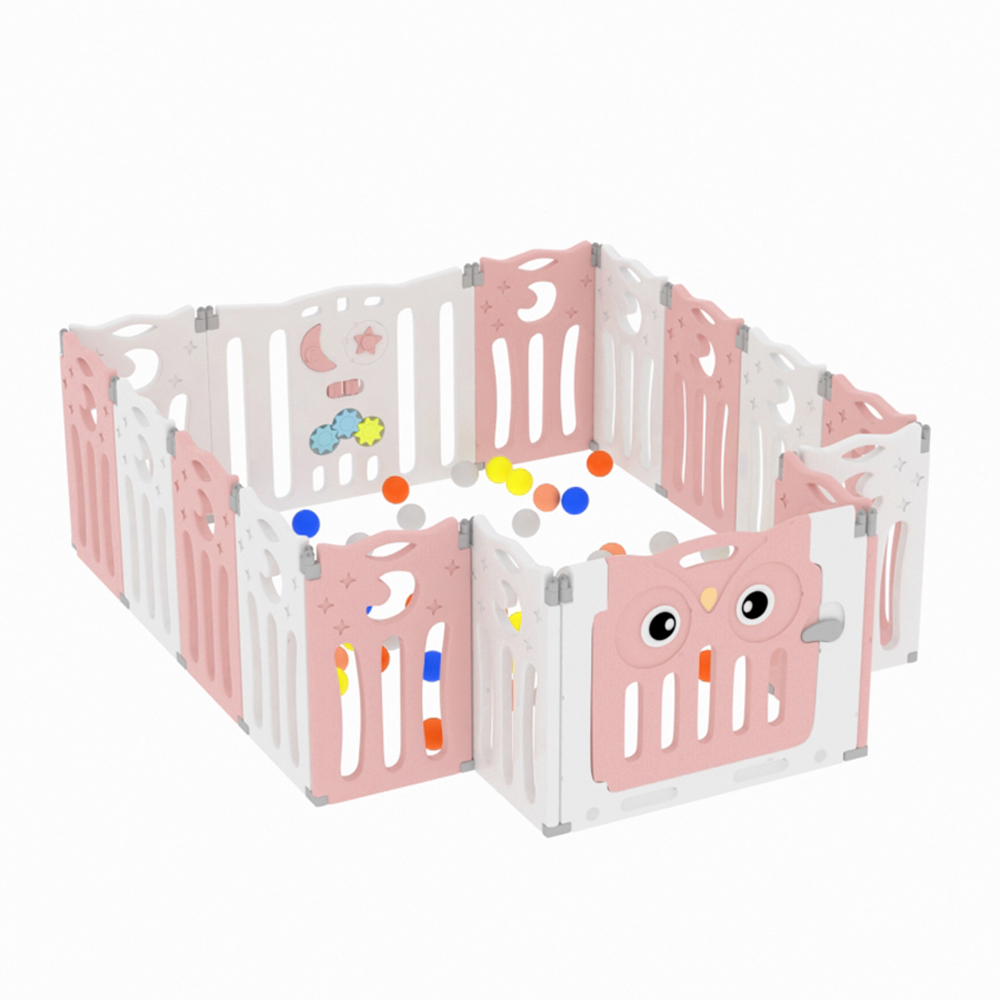 Living and Home 16 Panel Foldable Kids Playpen Image 4