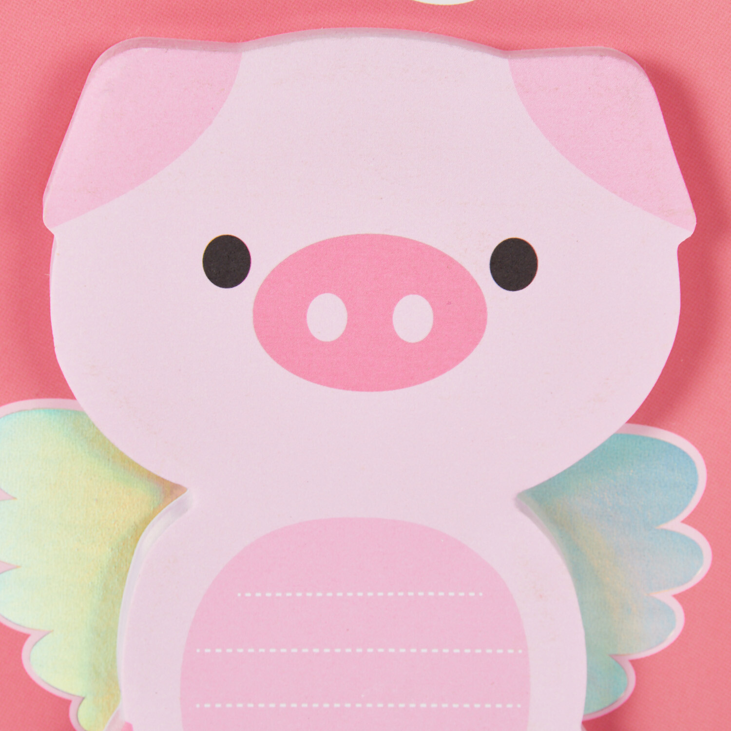 Pig Sticky Notes - Pink Image 2