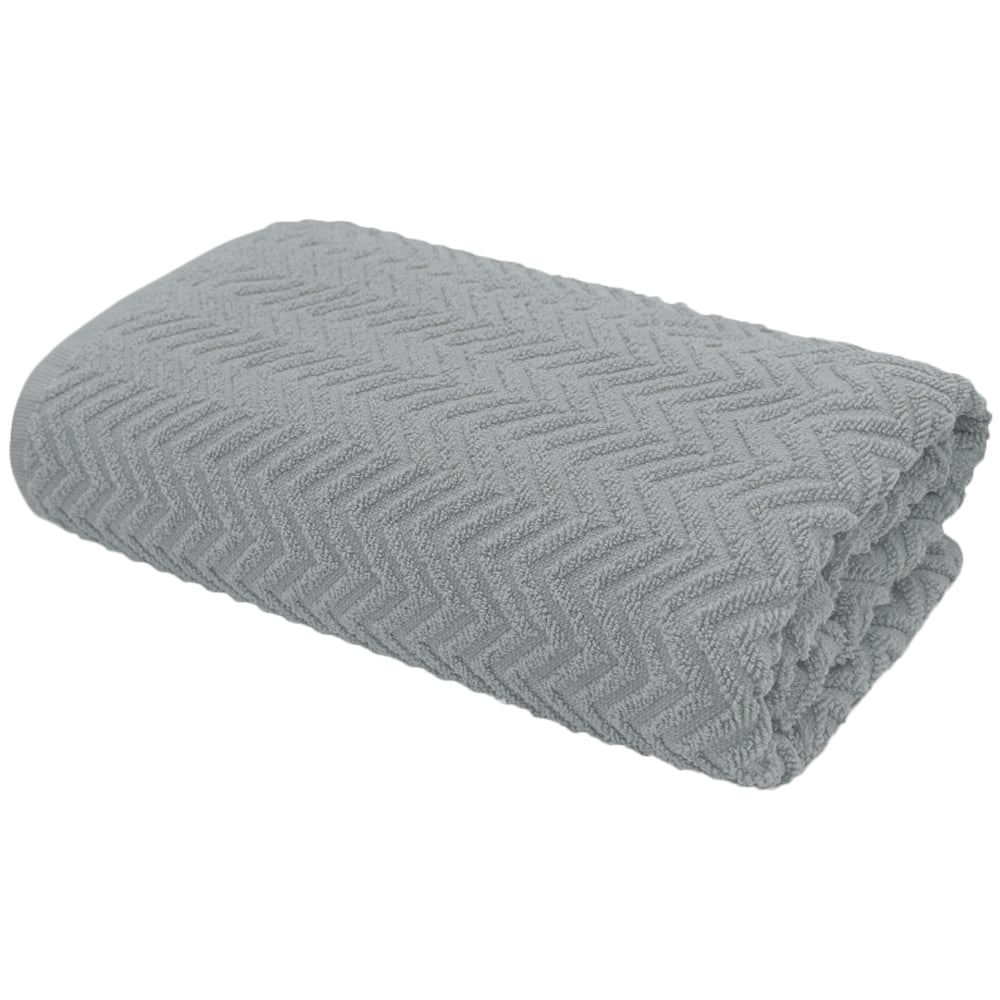 Velosso Moda Silver Hand Towel Set of 2 Image 1