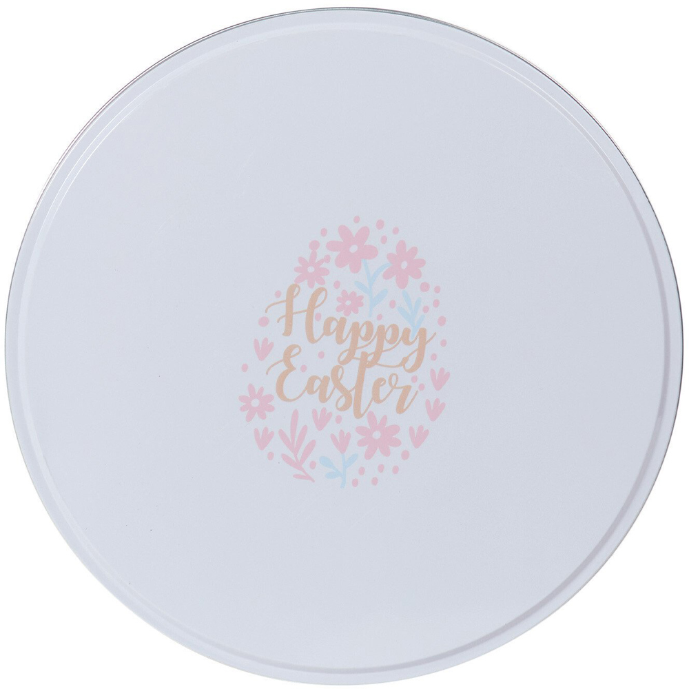 Pack of 3 Happy Easter Cake Tins - White Image 2