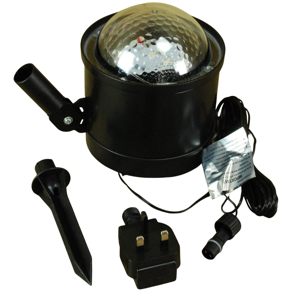 Samuel Alexander Cool White LED Christmas Snowfall Projector Light Image 1