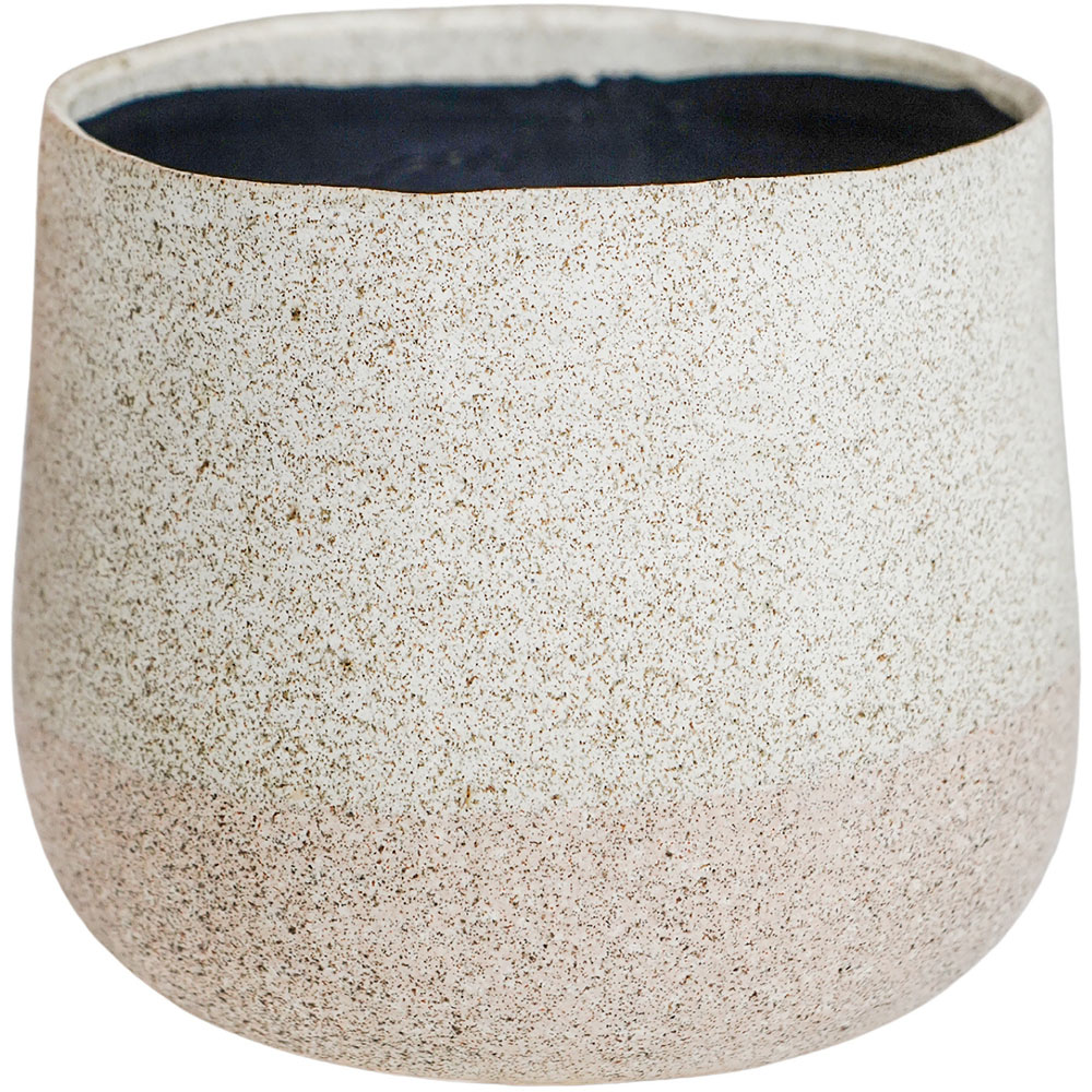 Ivyline Celeste Cream Planter 21 x 26cm Image 1