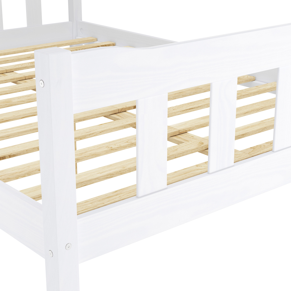 Havana King Size White Bed Frame Image 5