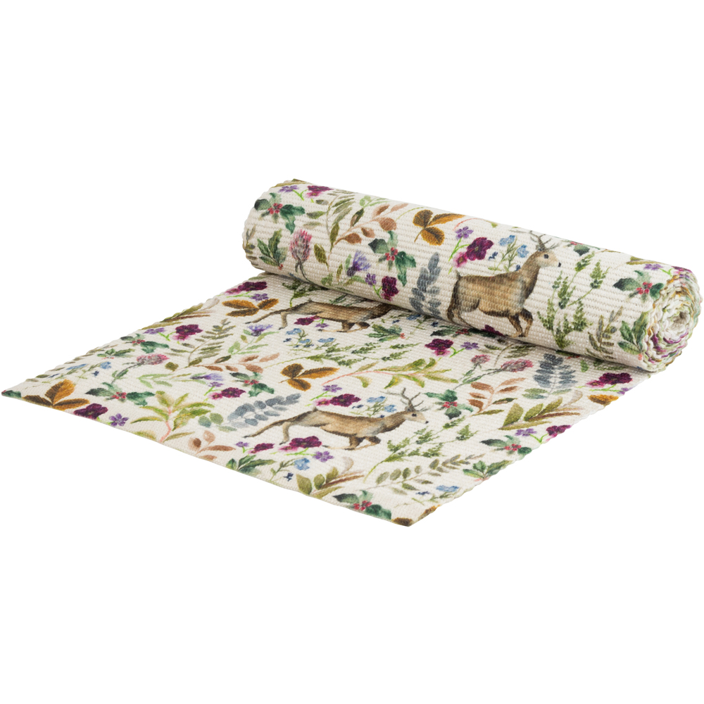 Evans Lichfield Berry Reindeer Digitally Printed Table Runner 230 x 35cm Image 3
