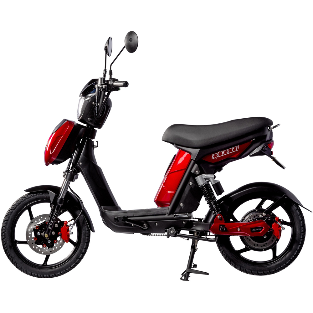 Eskuta SX-250 Classic Gloss Candy Red Electric Bike 48V Image 3