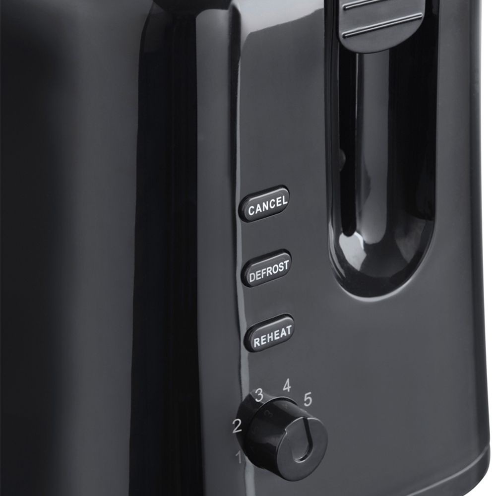Benross Black 2 Slice Toaster Image 3