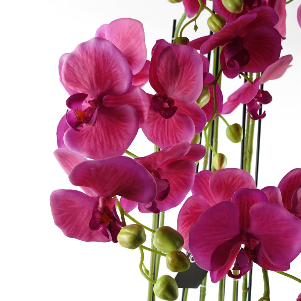 Botanik Large Pink Orchid Artificial Plant in Pot 3.6ft Image 3