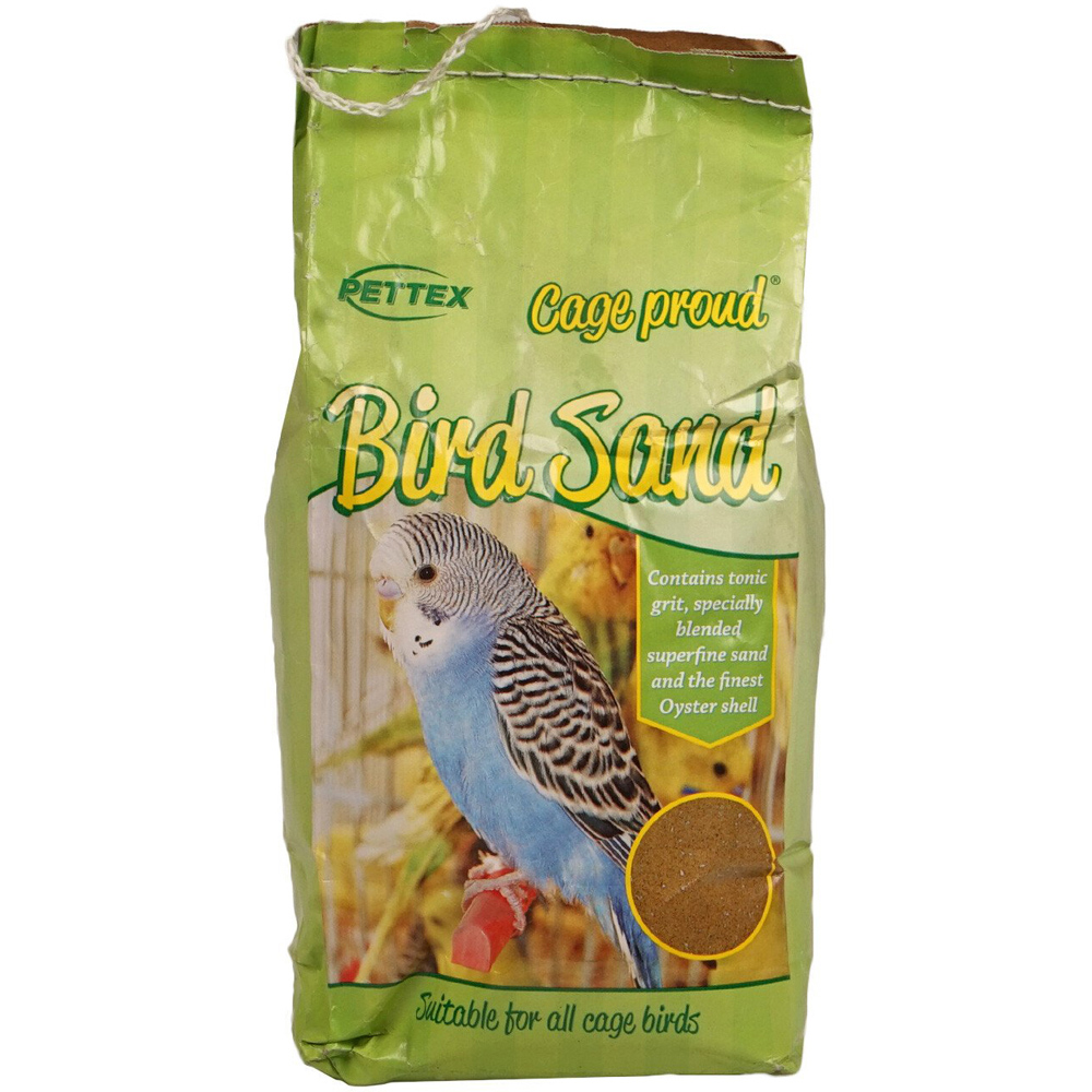 Cage Proud Bird Sand Image